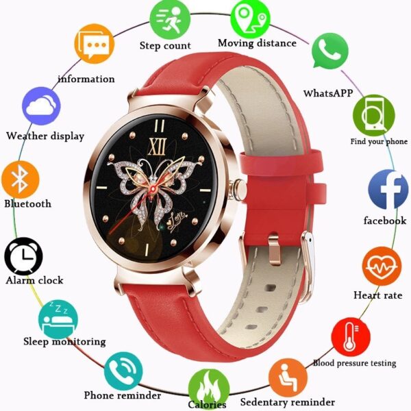 LIGE/BANGWEI New Smart Watch Women's Multifunctional Bracelet Watch