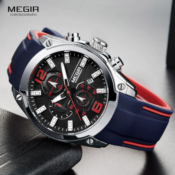 MEGIR M2063G-2 Men’s Sport Chronograph