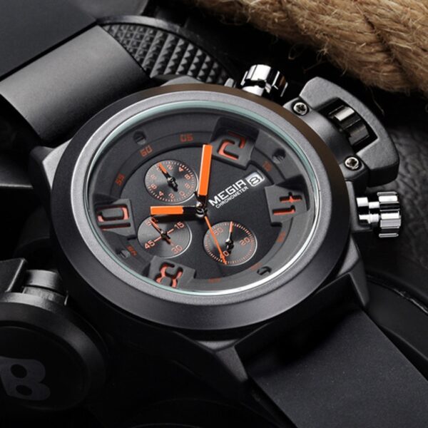 MEGIR Men's Military Waterproof Quartz Sport Watch