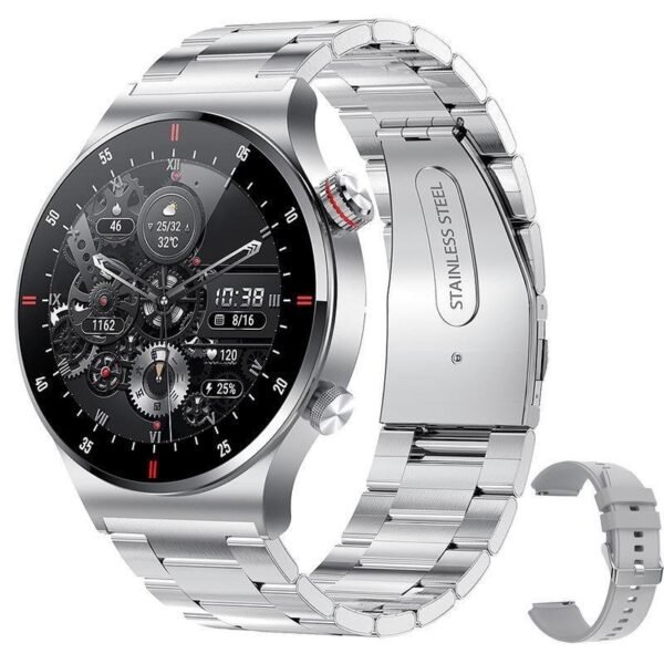 QW33 Waterproof Smart Watch With Bluetooth Calling and Health Monitor