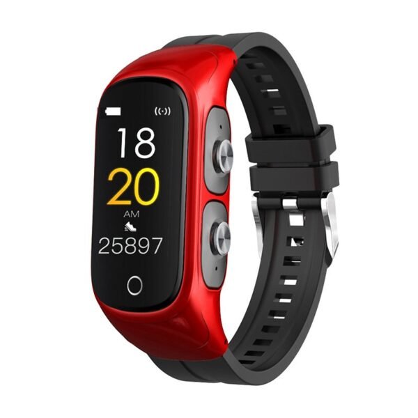 N8 Fitness Tracker Smart Watch with Bluetooth Earbuds