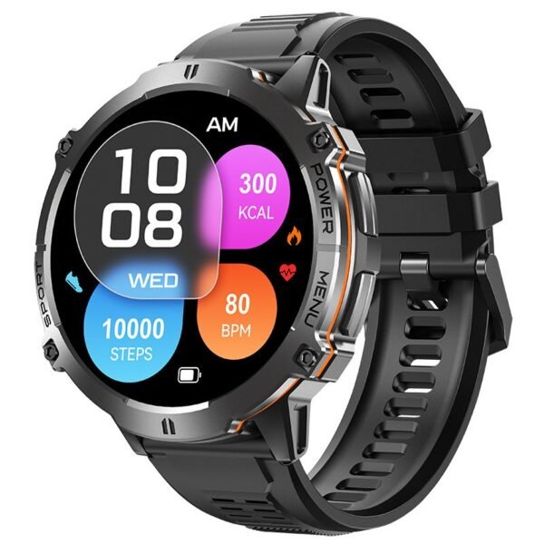 X3 Rugged Amoled Water Resistant Smartwatch
